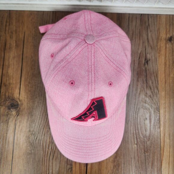 Arizona Diamondbacks New Era 9twenty Strapback Hat Cap Pink MLB Baseball Womens - Picture 7 of 11